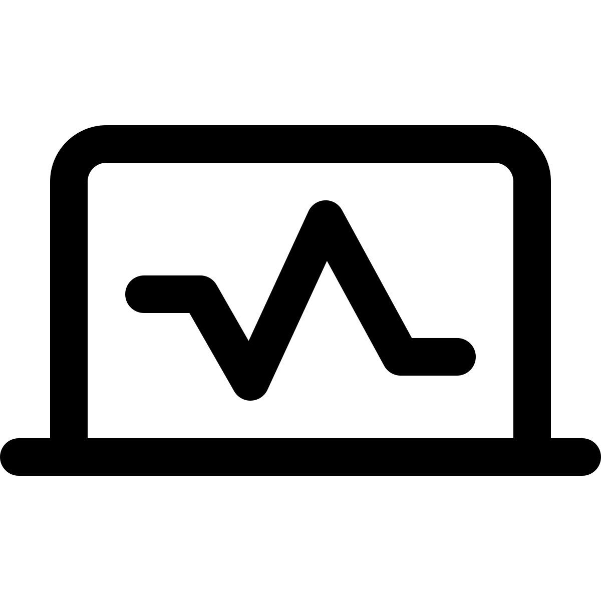 노트북의 ecg icon