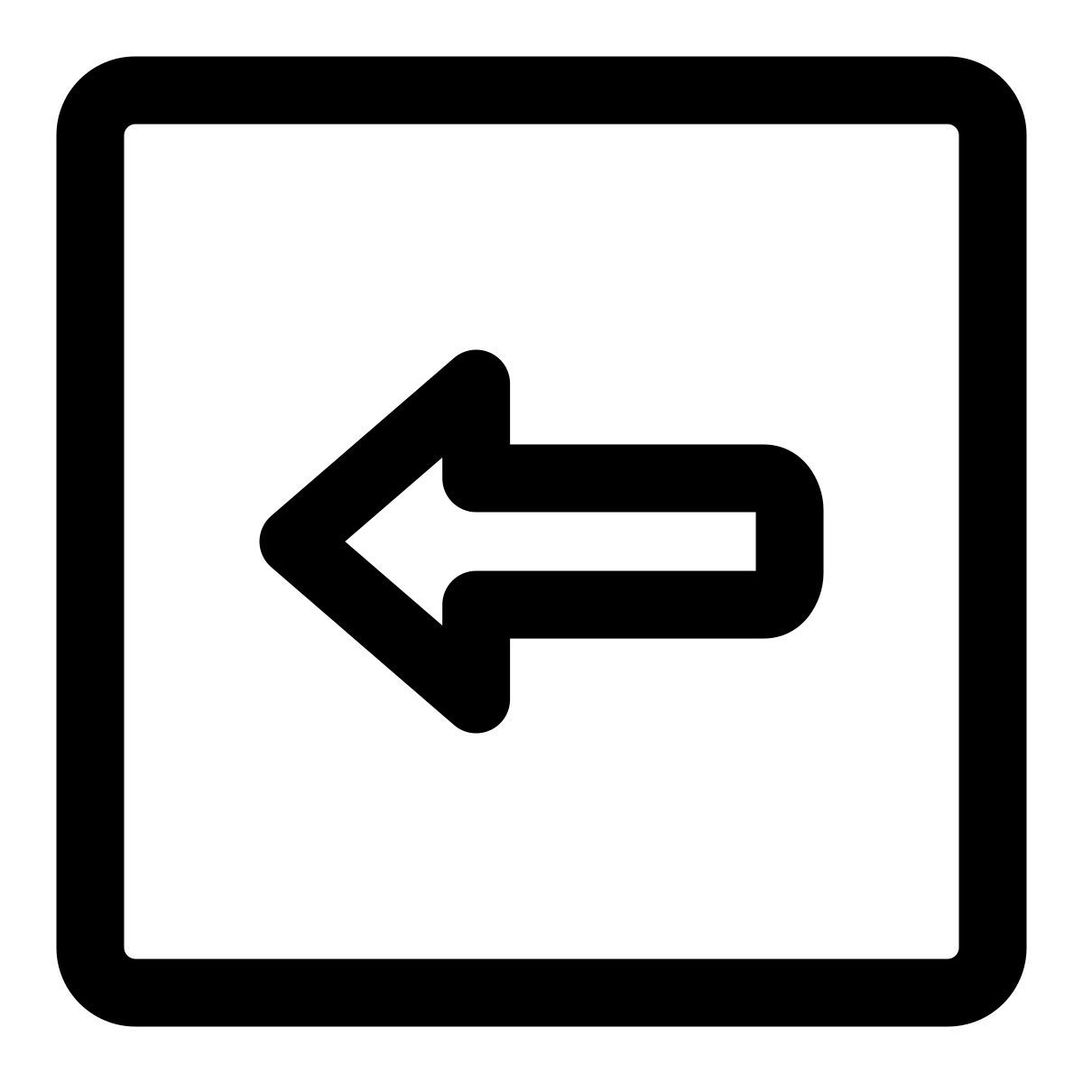 flèche gauche icon