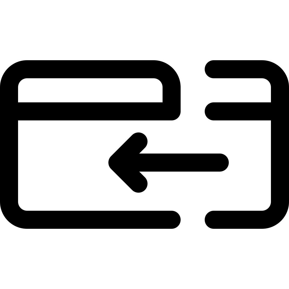 mover a guia para a esquerda icon