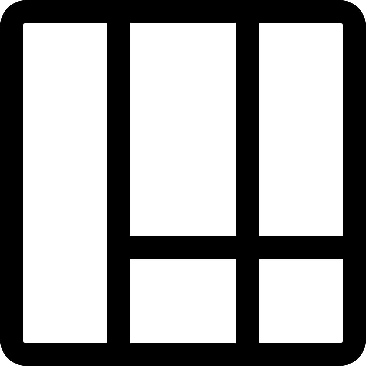 table template icon