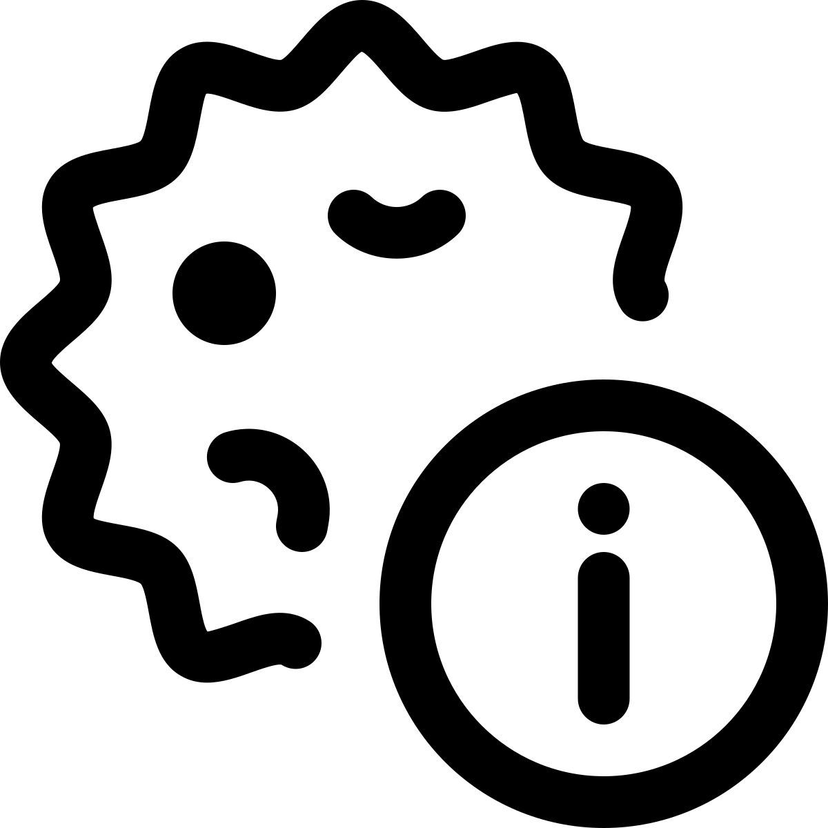 virus info icon