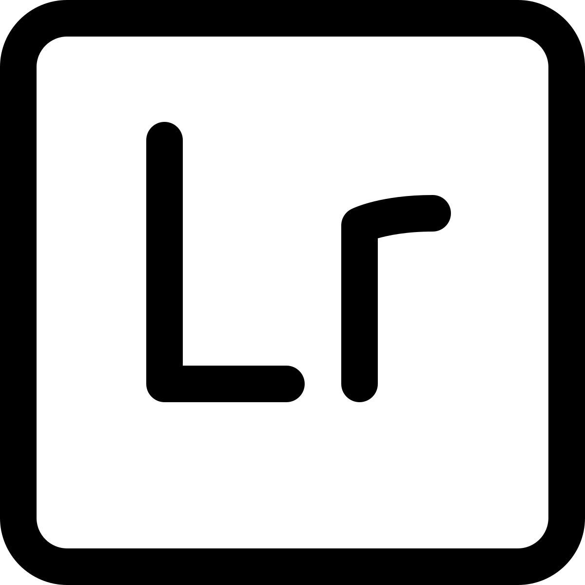 adobe lightroom icon