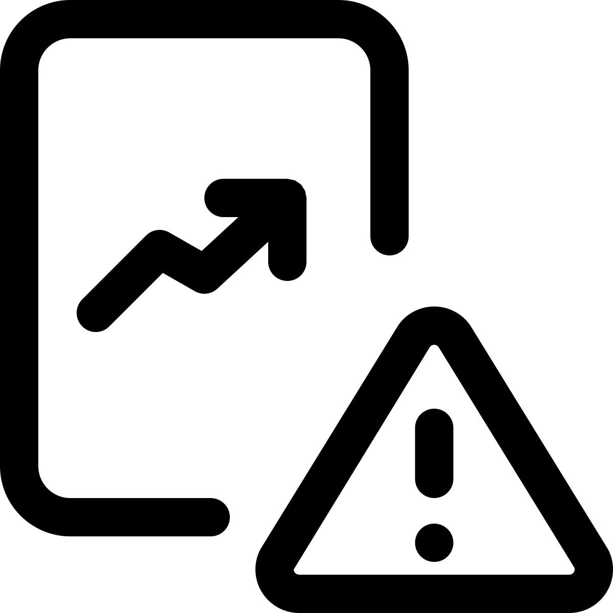 erro no gráfico de linhas icon