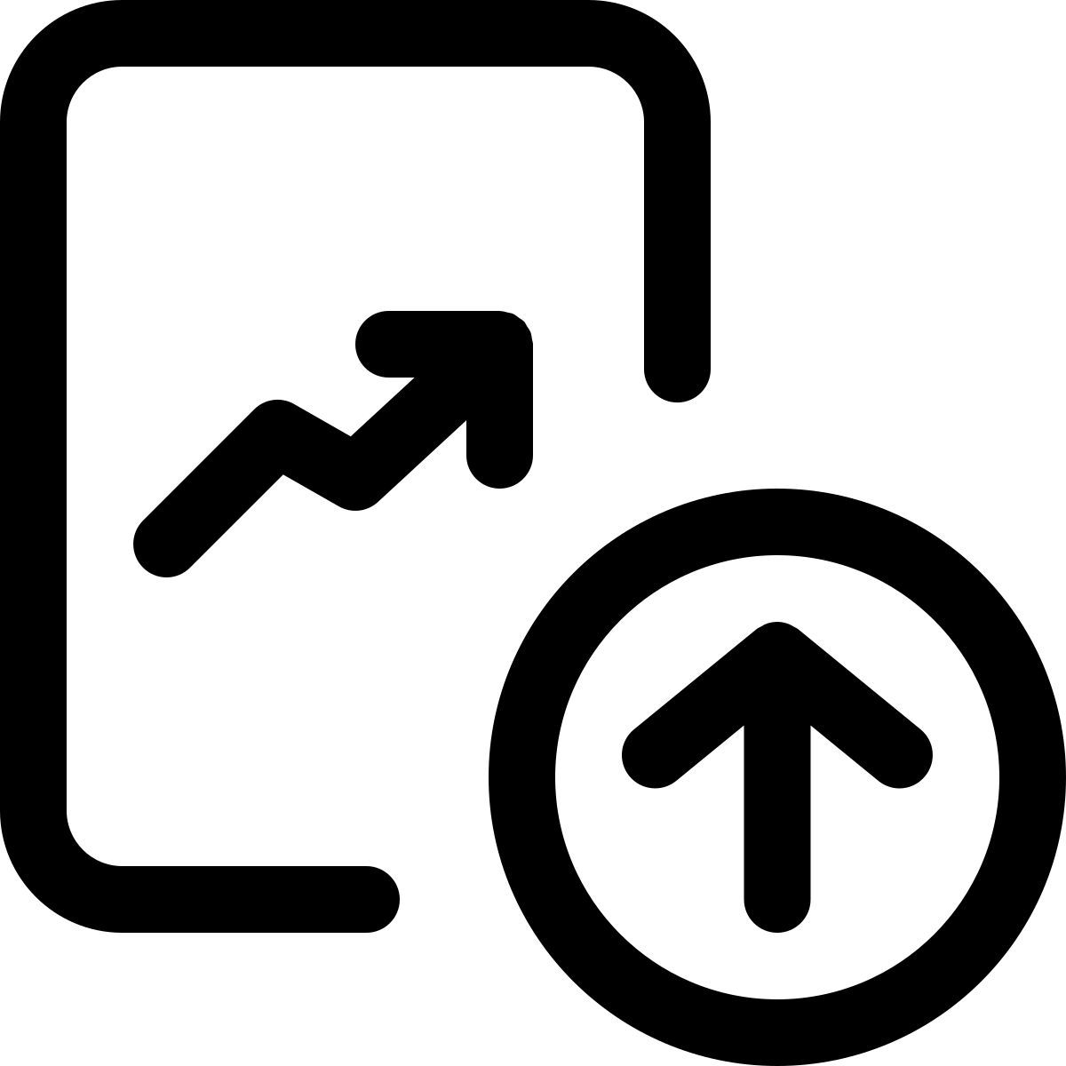 그래프 업로드 icon