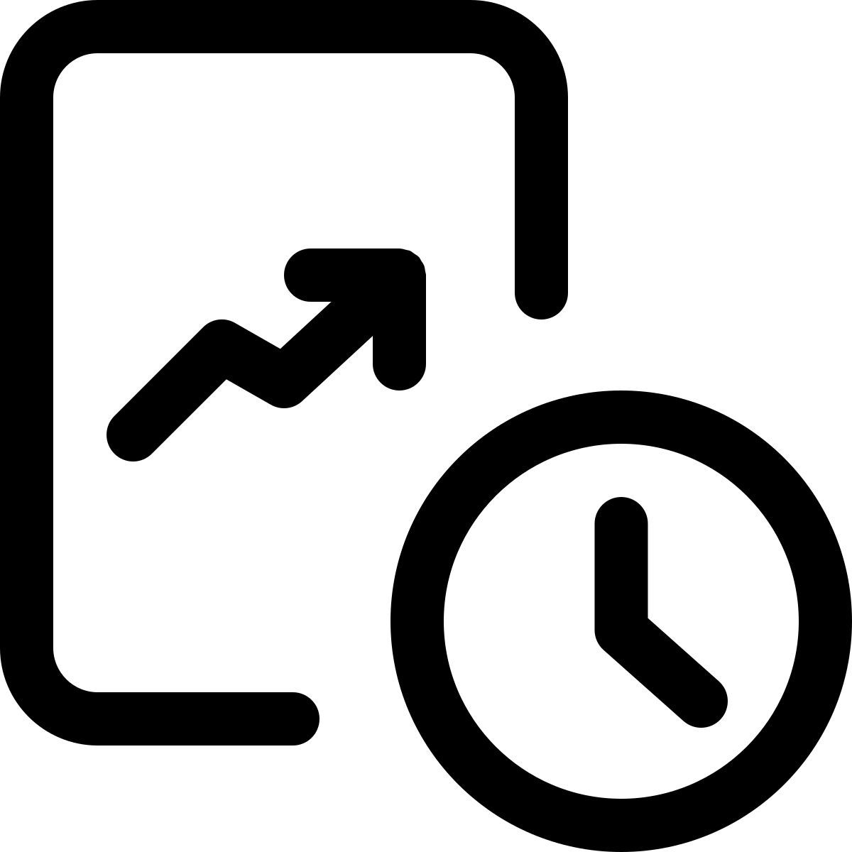 graphique de file d'attente icon