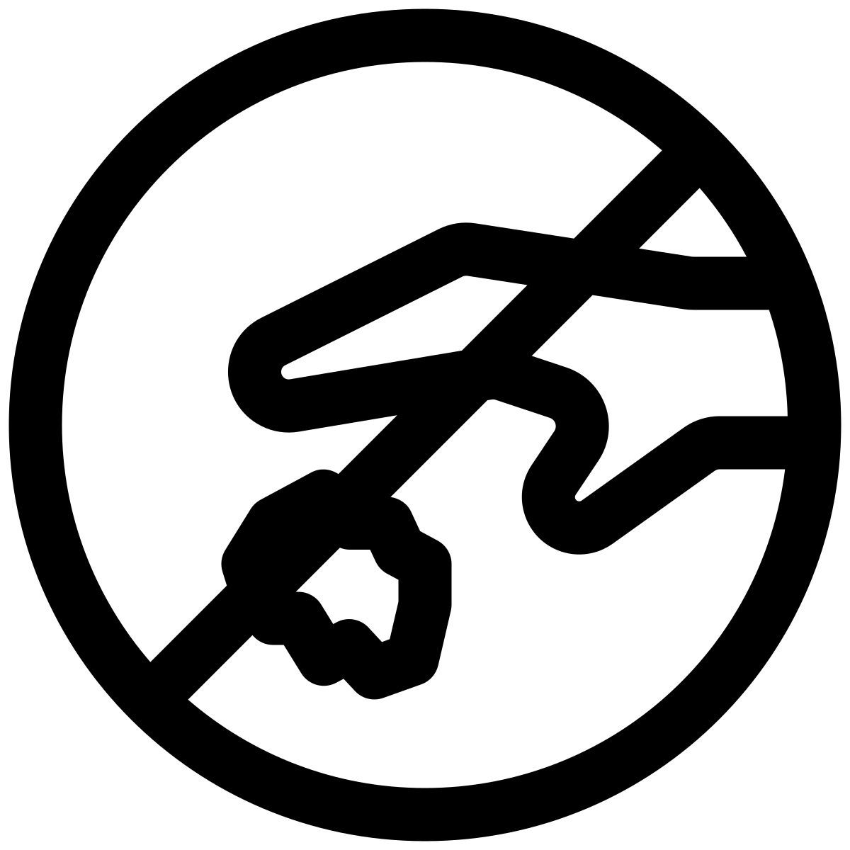 interdiction de jeter des déchets icon