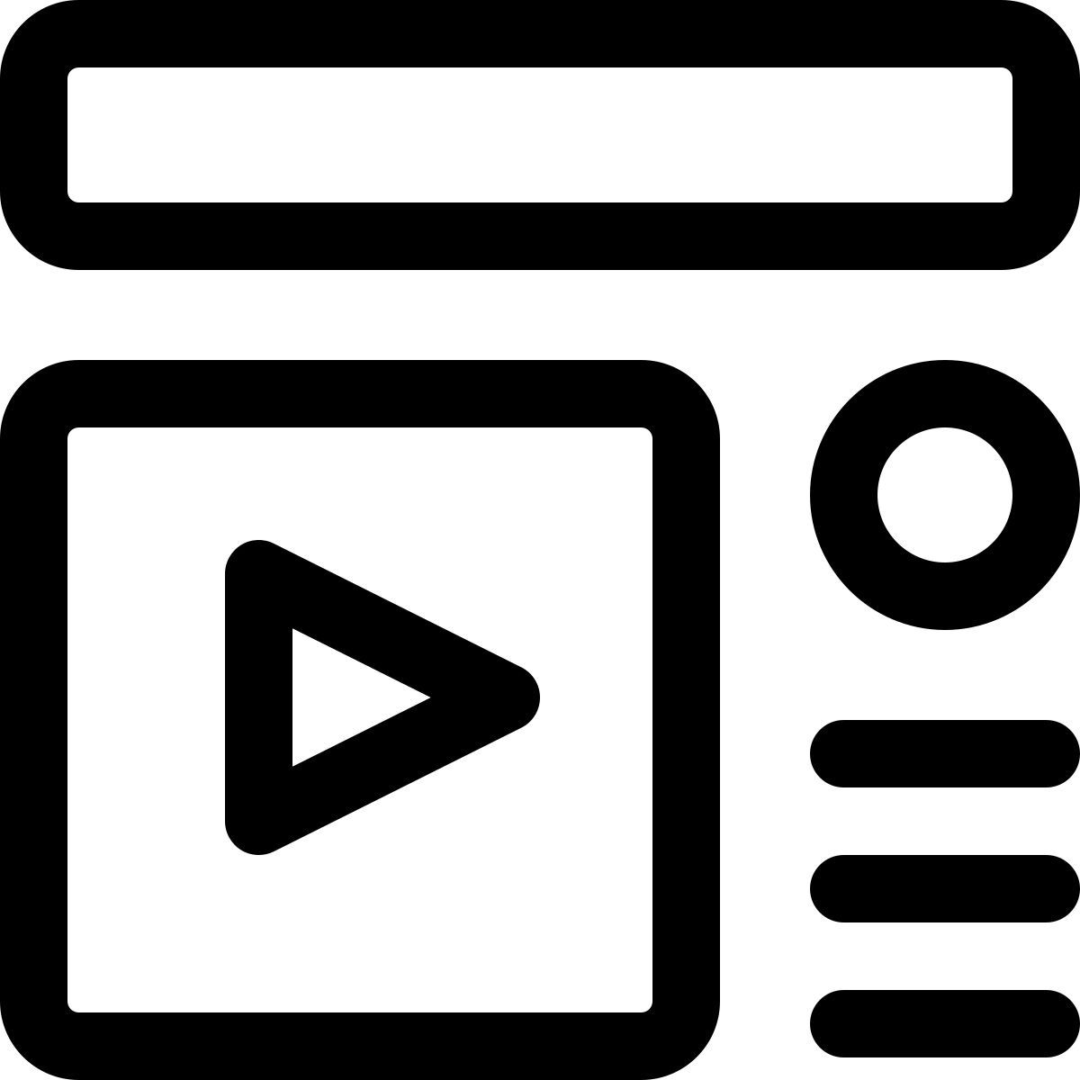 video website icon