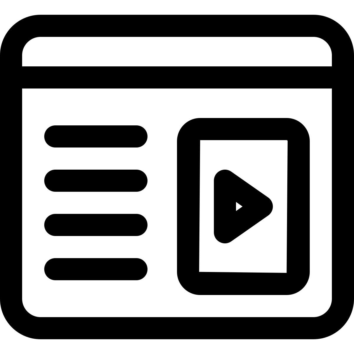 descripción del vídeo icon