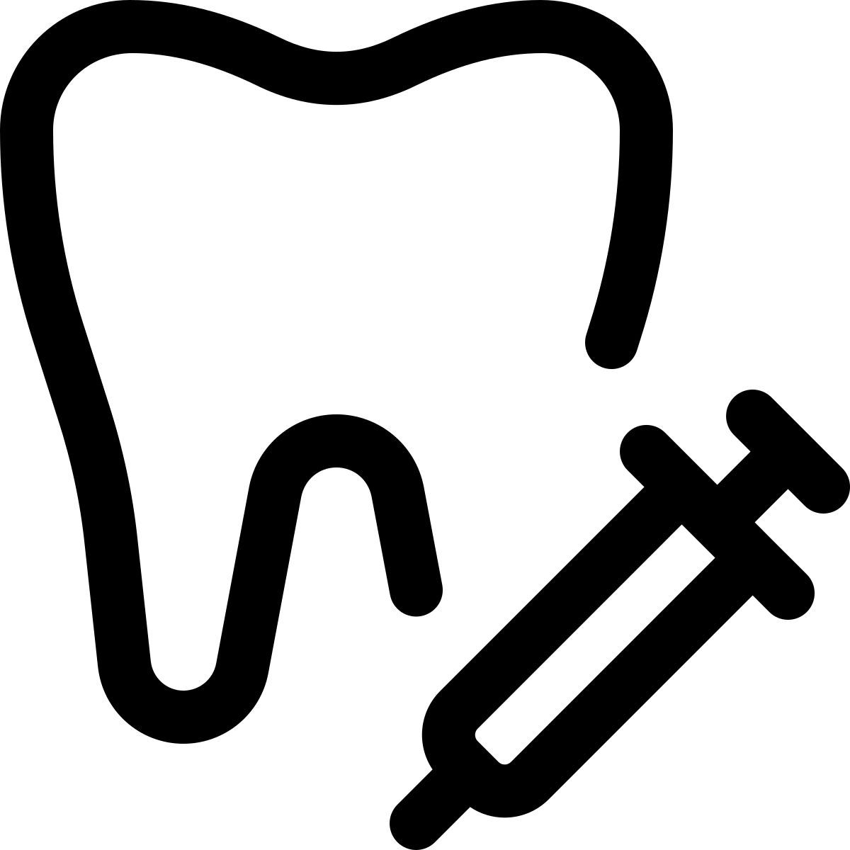 dental anesthesia icon