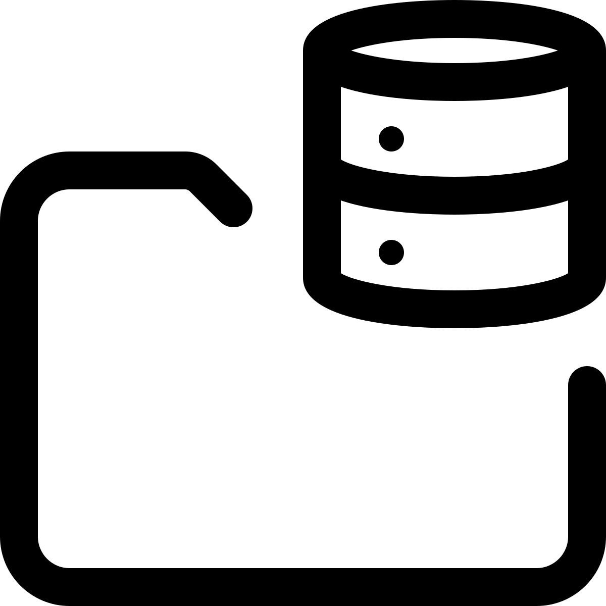 datenbankordner icon