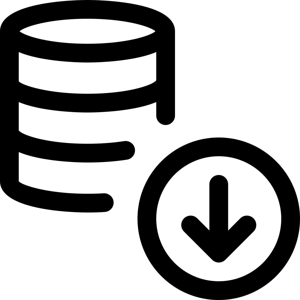 download database icon