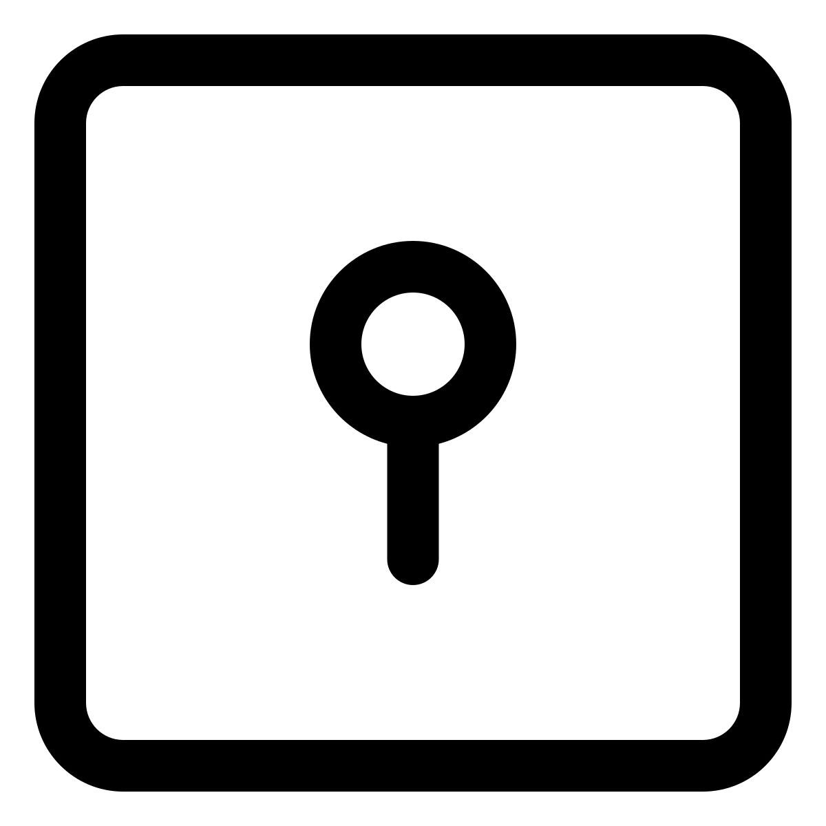 keyhole icon