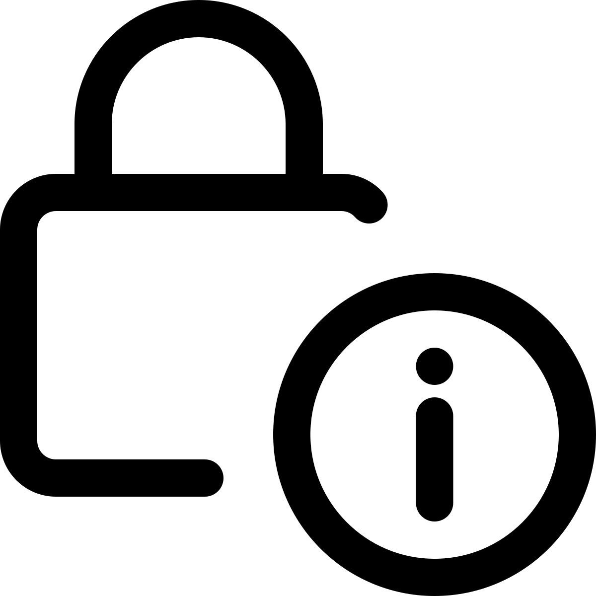 informazioni sul blocco icon