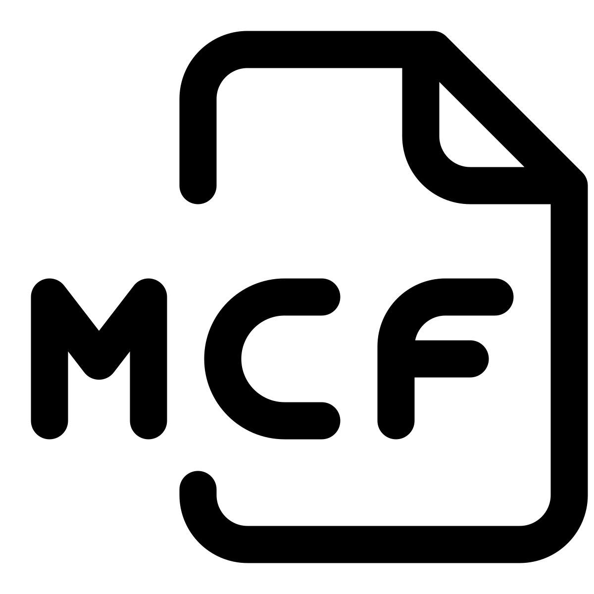 mcf 파일 icon