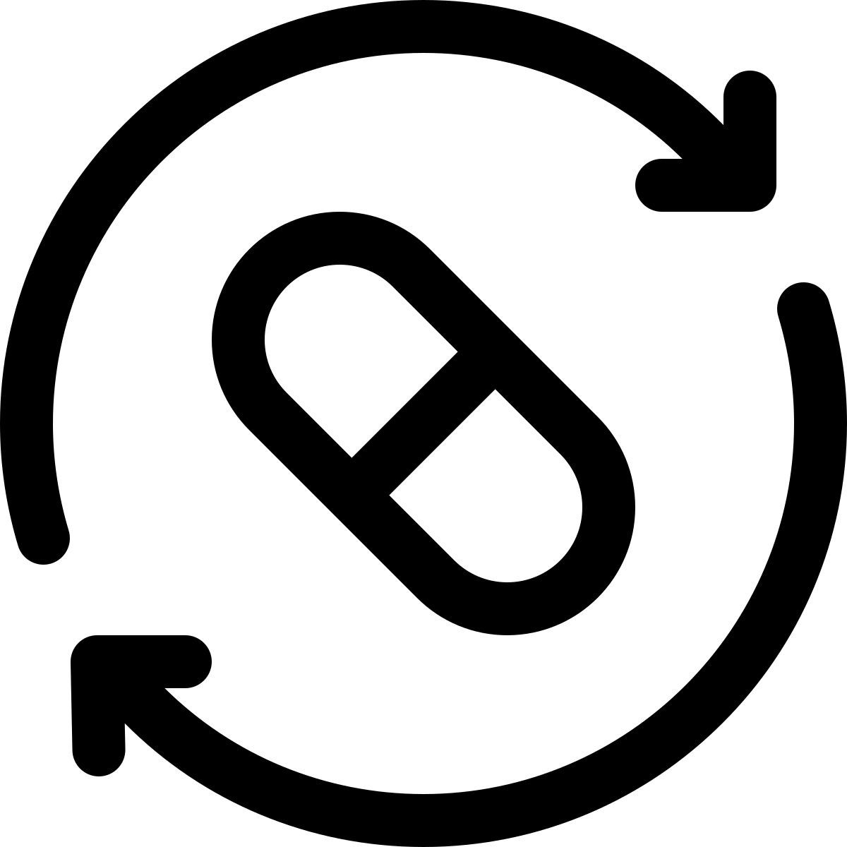 recordatorio recurrente de la píldora icon