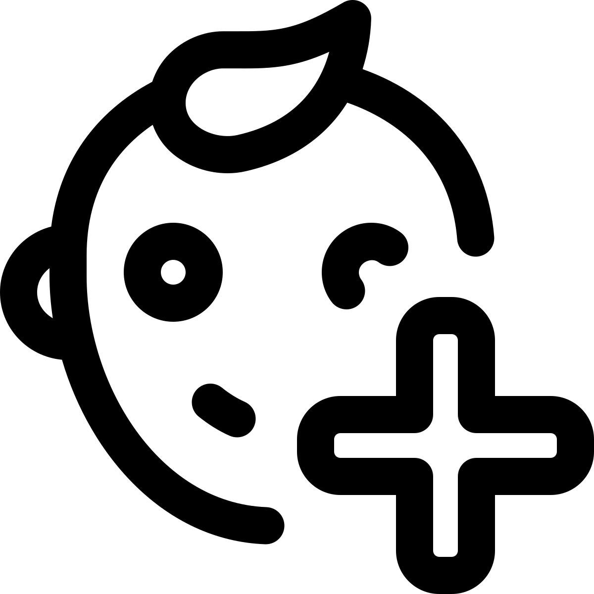 assistenza sanitaria infantile icon