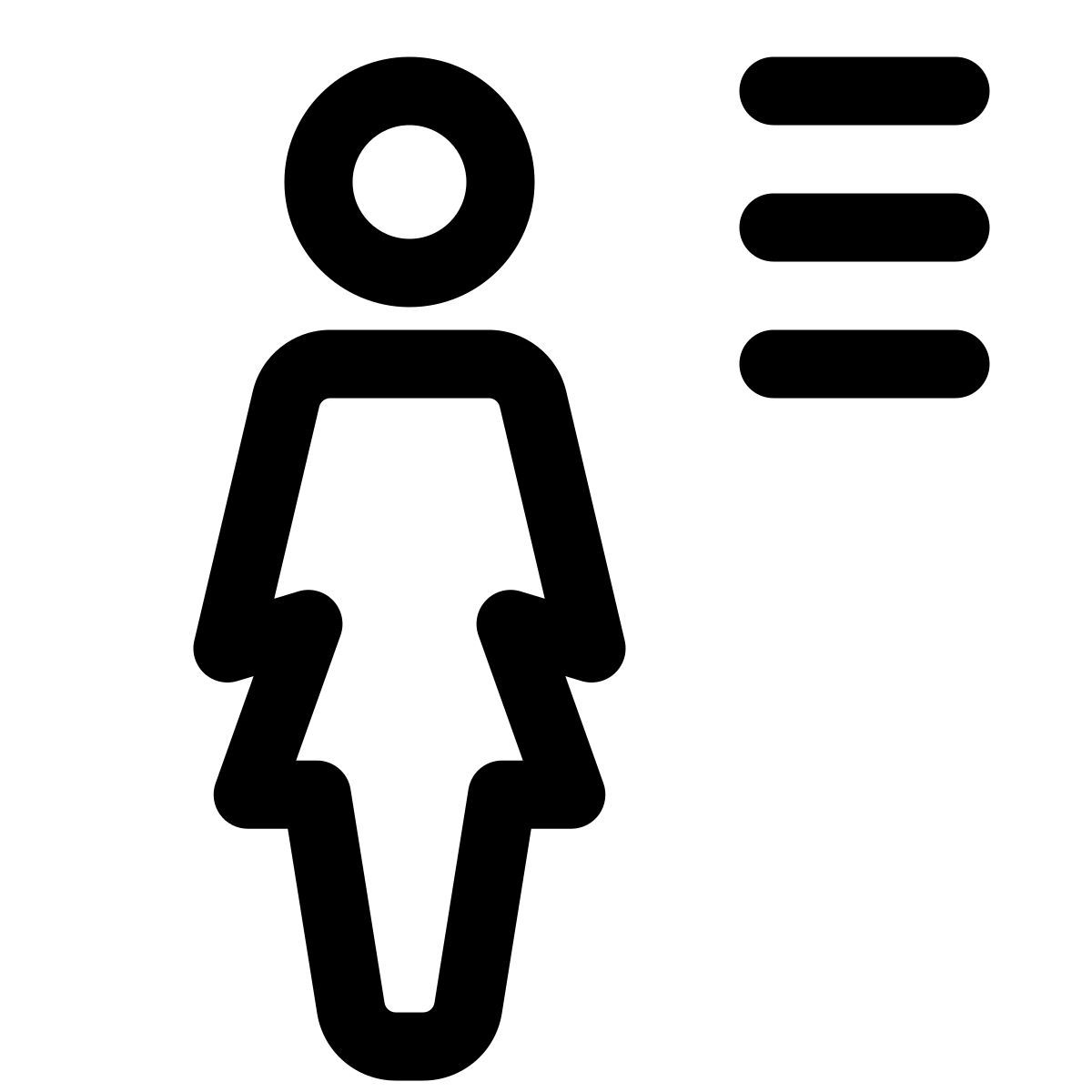 ユーザーメニュー icon