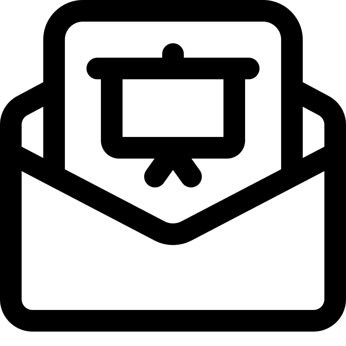 mail presentation icon