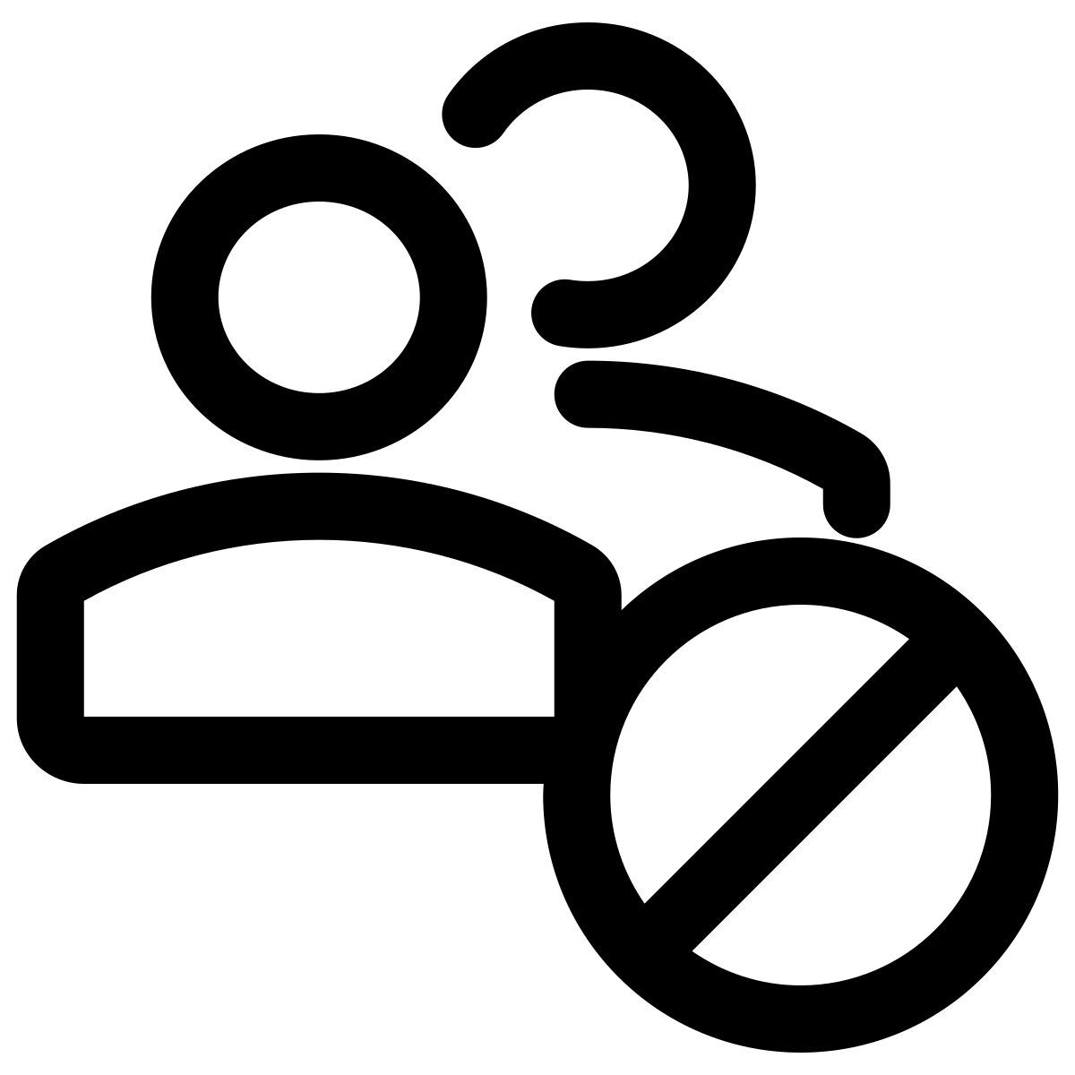blockierte benutzer icon