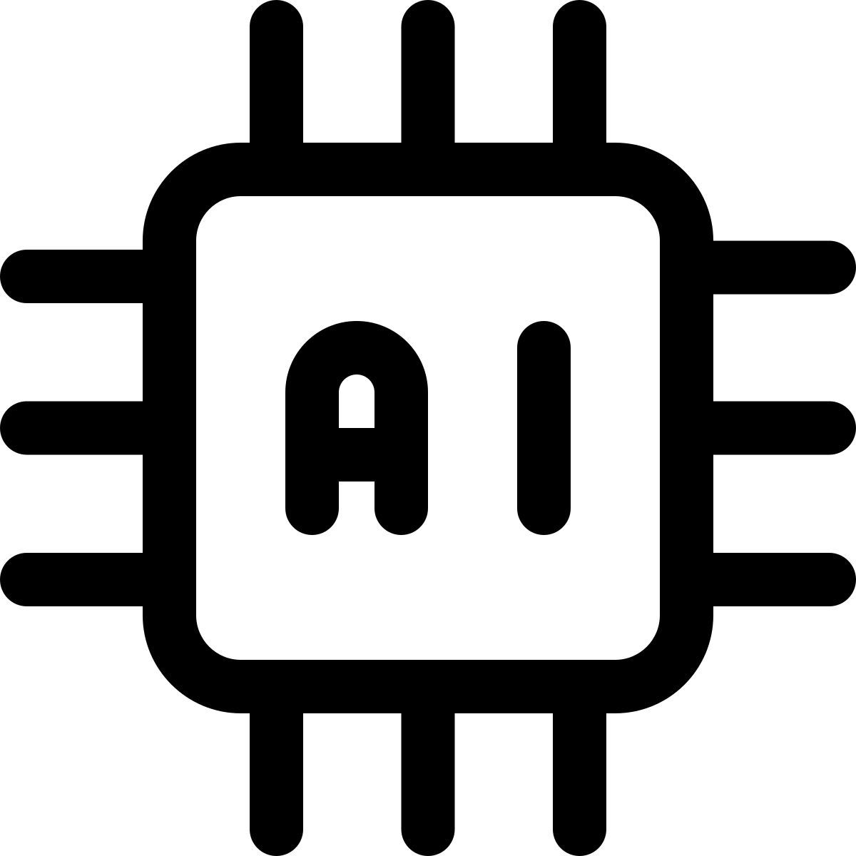 ai microprocessor icon