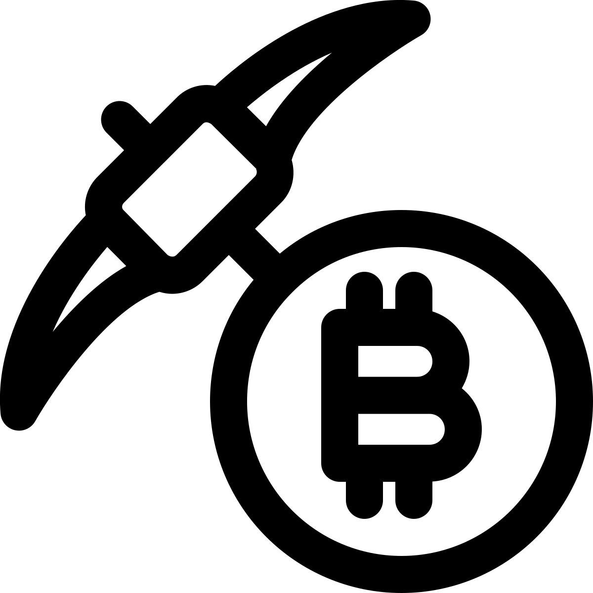 bitcoin mining icon