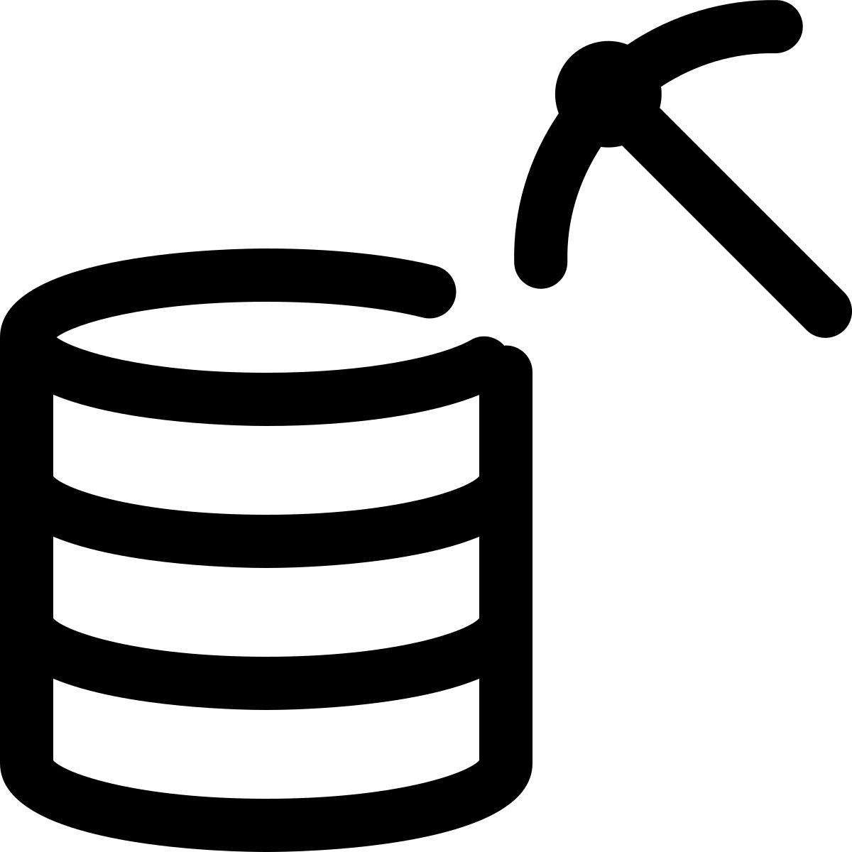 后端服务器数据库常规tal revivo 上的外部挖掘过程加密货币 icon