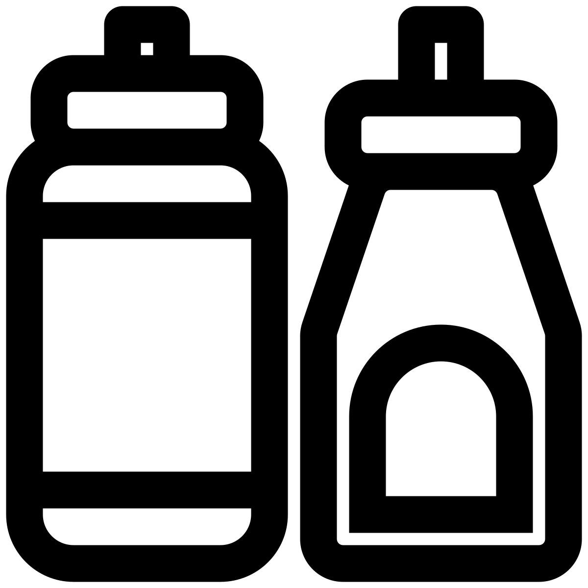 icône moutarde et ketchup