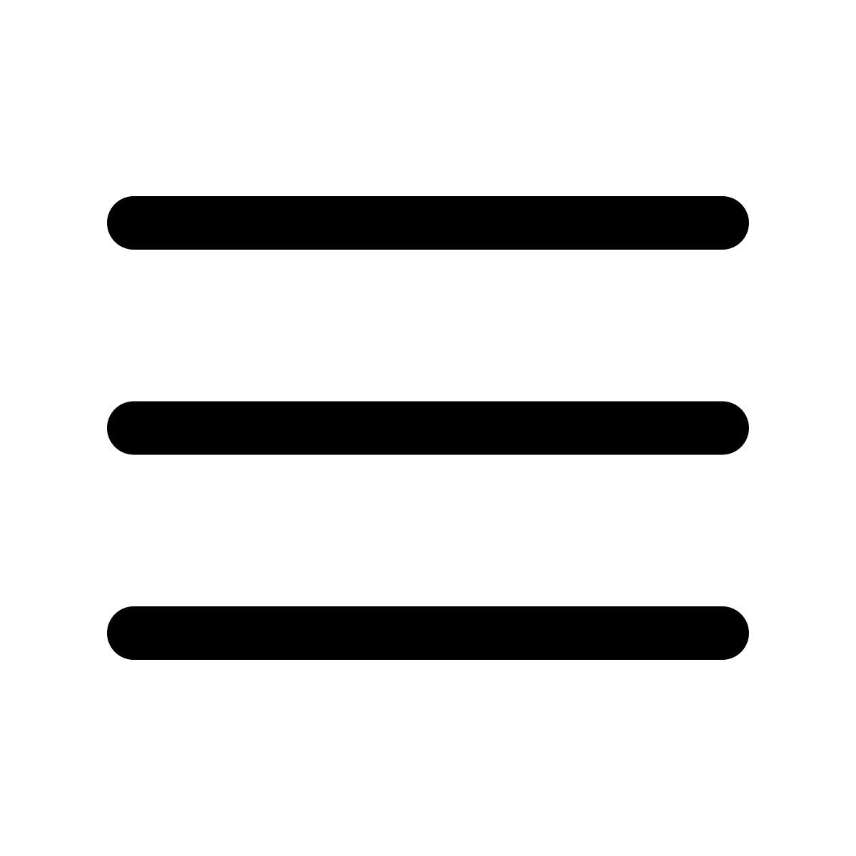 hamburger menu icon