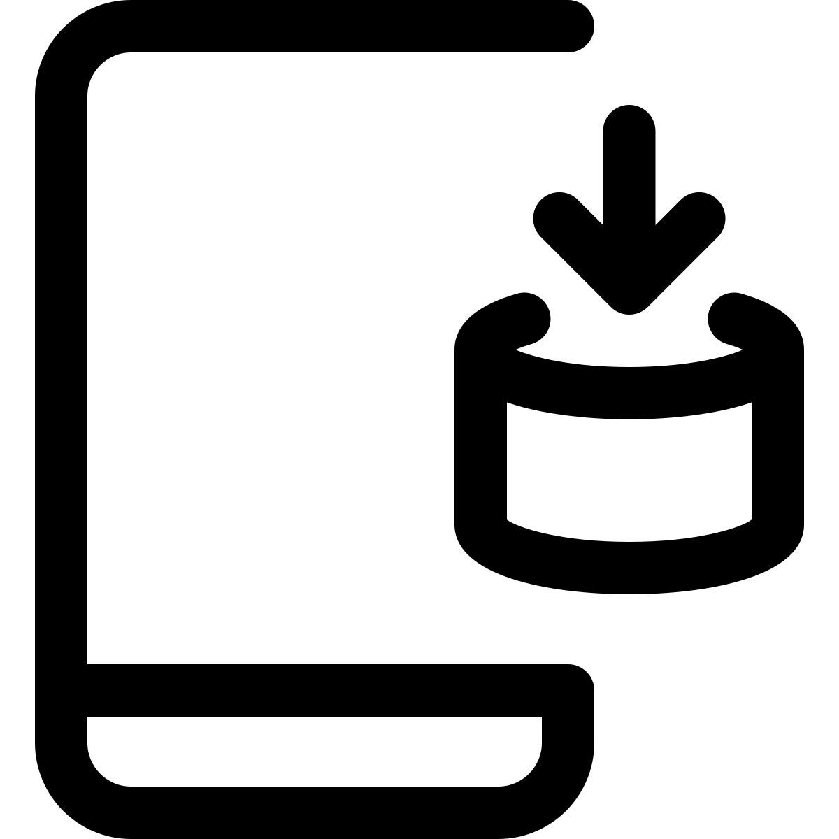 téléchargement mobile icon