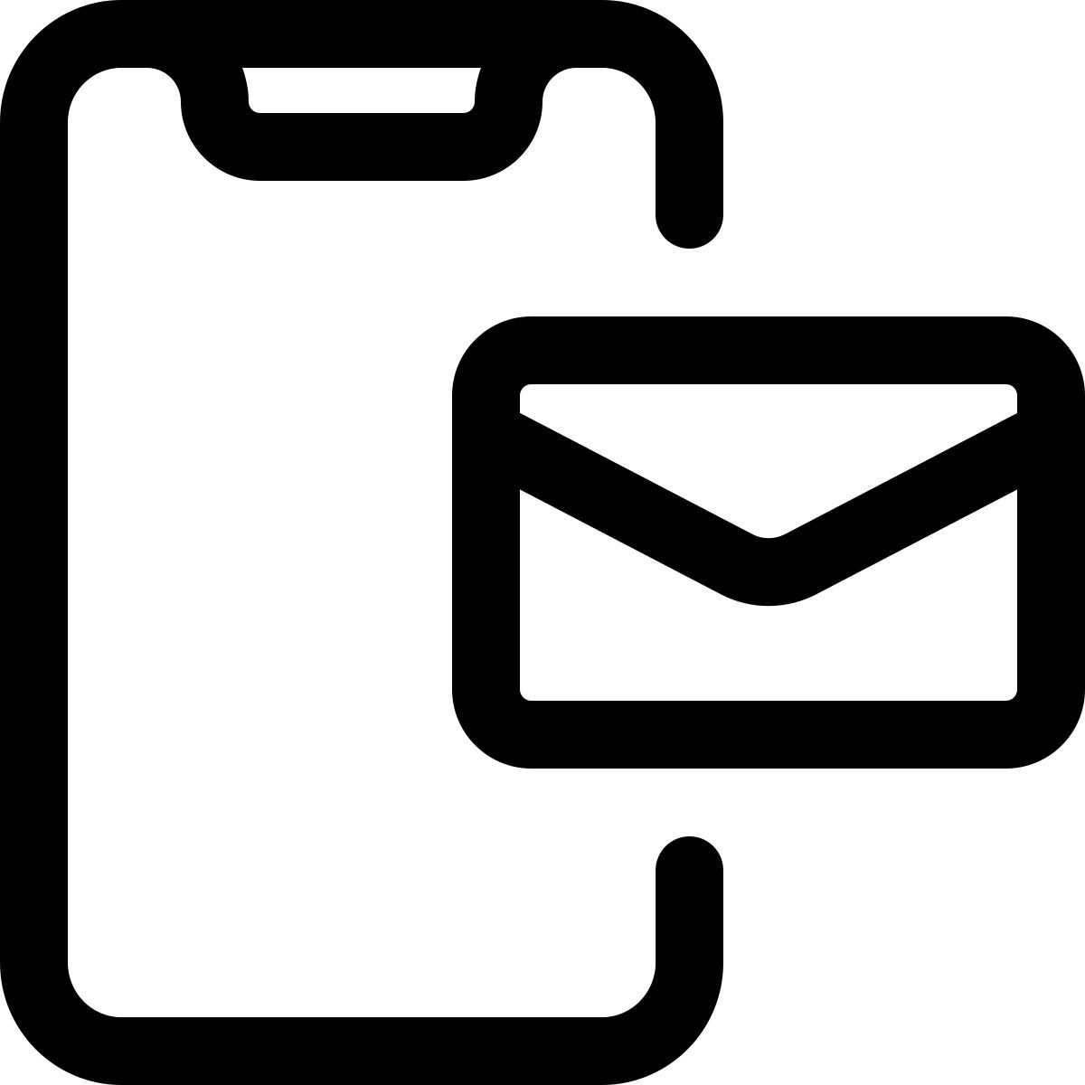 Mobile E-Mail-Benachrichtigung icon