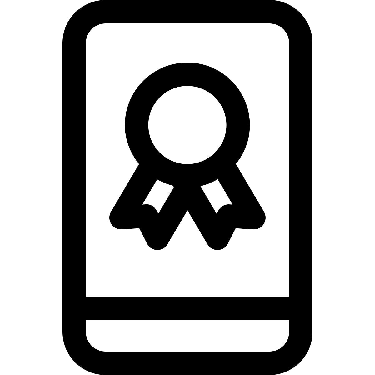 récompense d'application mobile icon