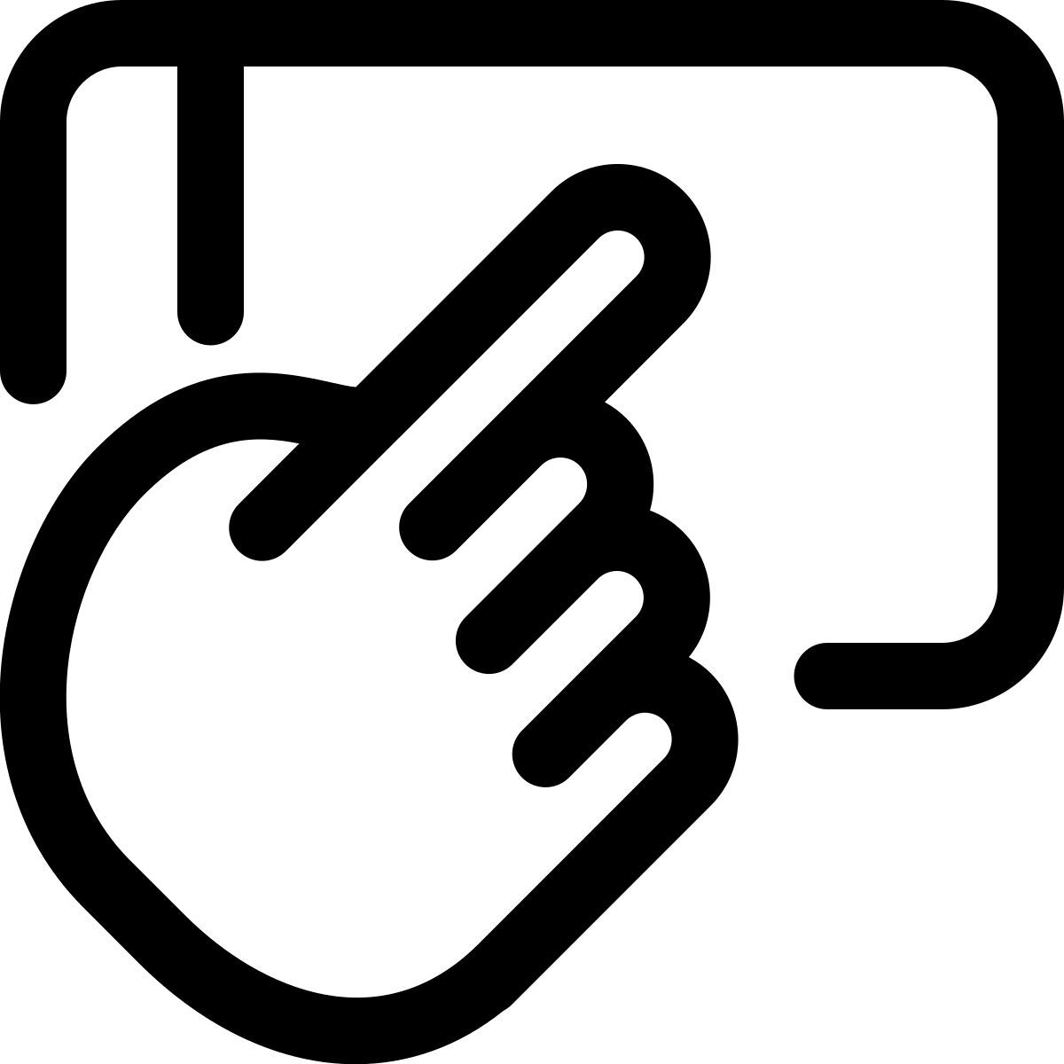 schermo tattile icon