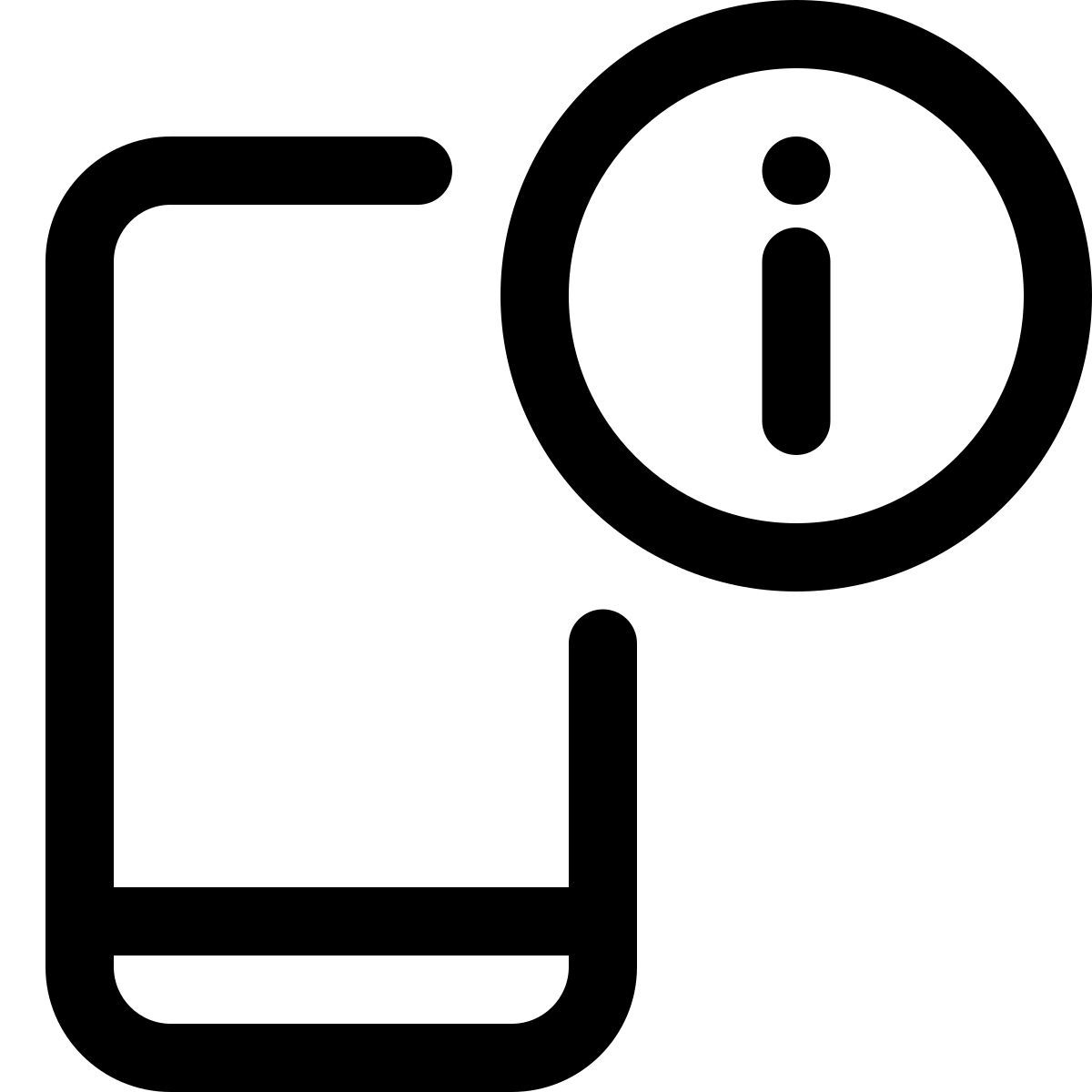 informazioni sullo smartphone icon