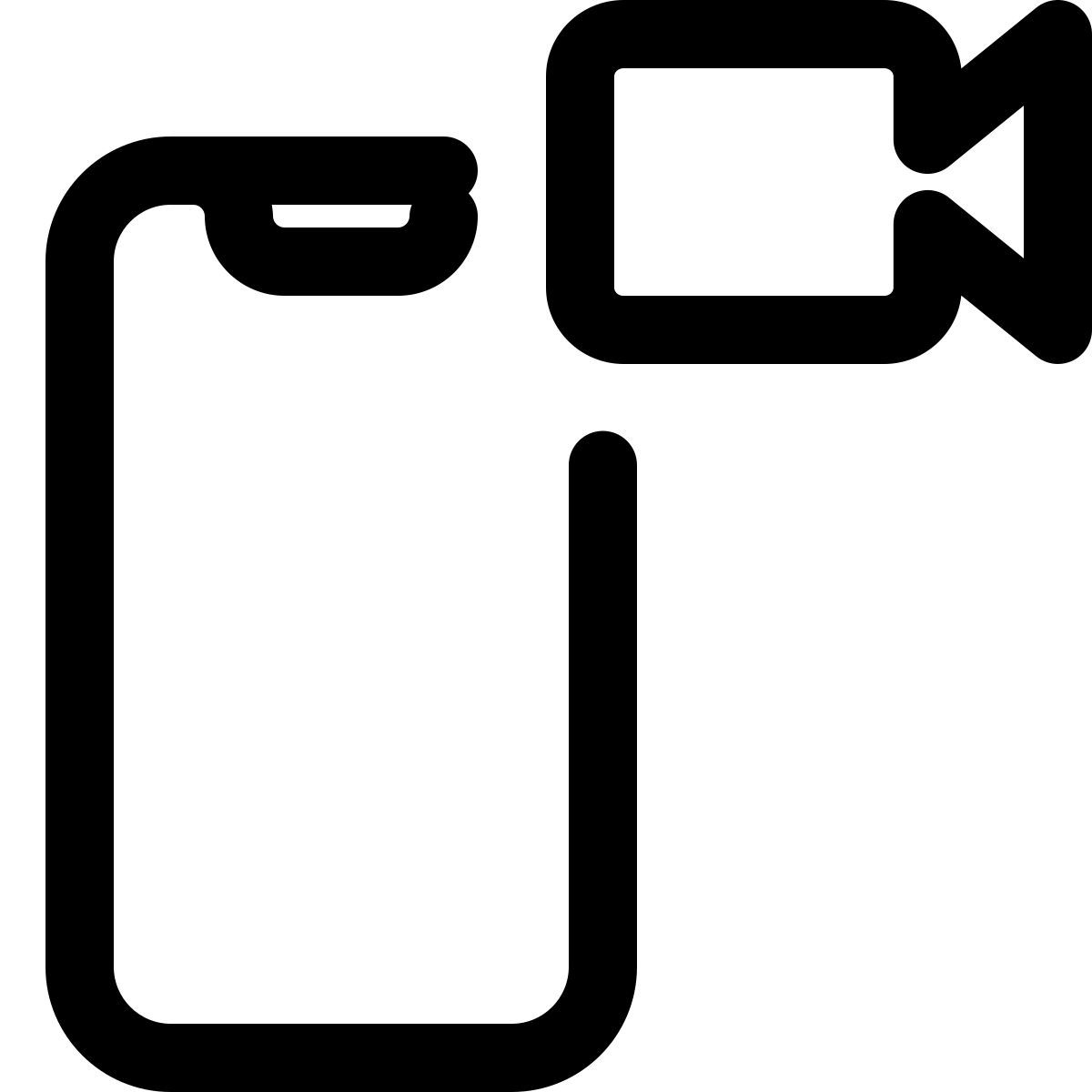 Gravação de vídeo por telefone icon