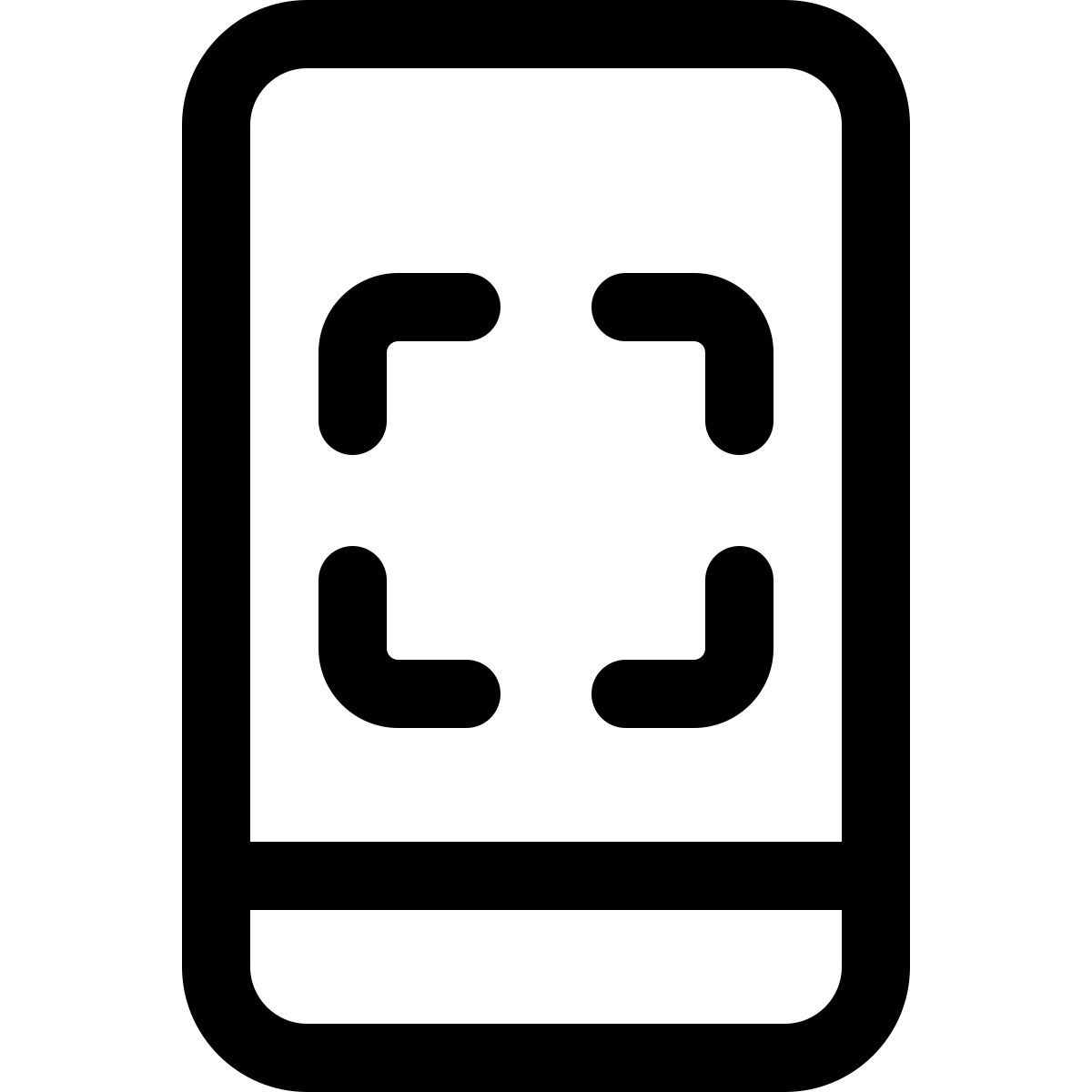 mobile scanning icon