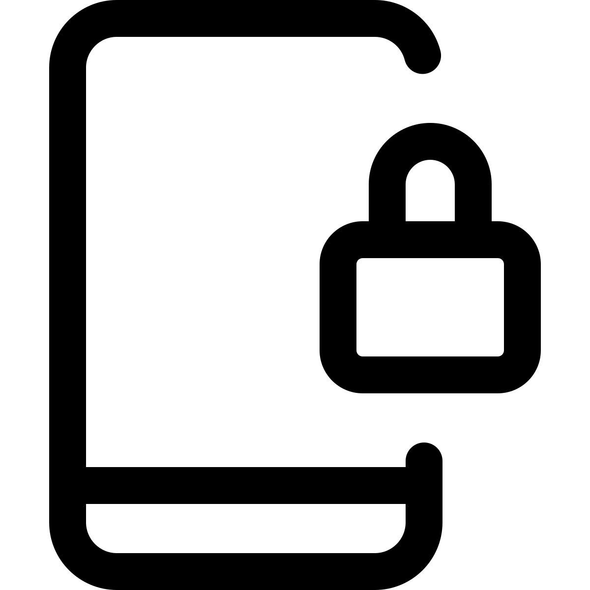 mobile security icon