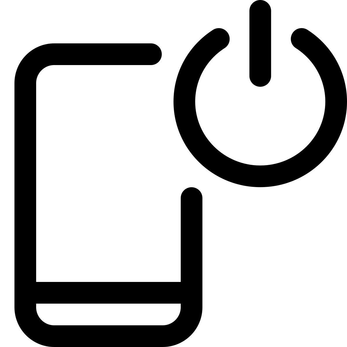 phone on/off icon