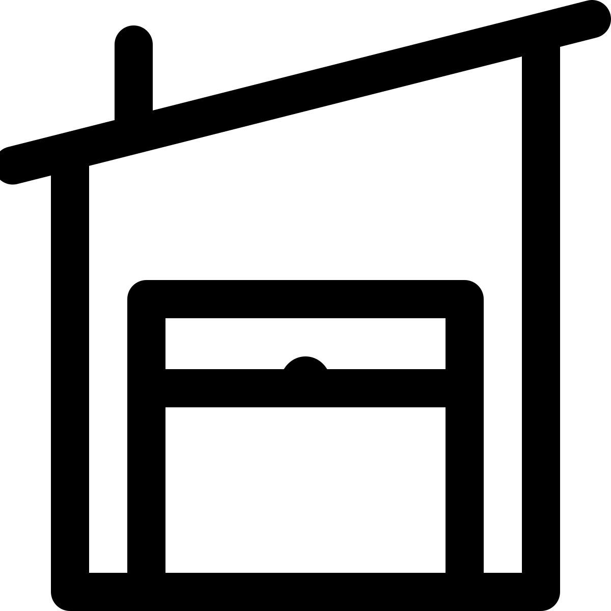 almacén moderno icon