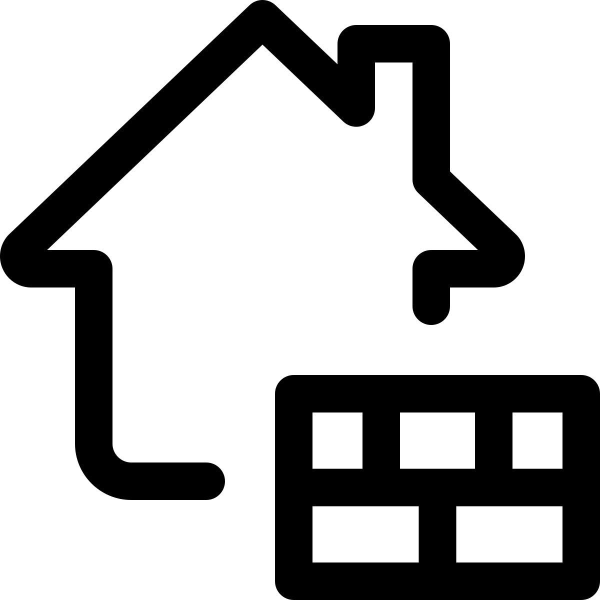 smart home firewall icon