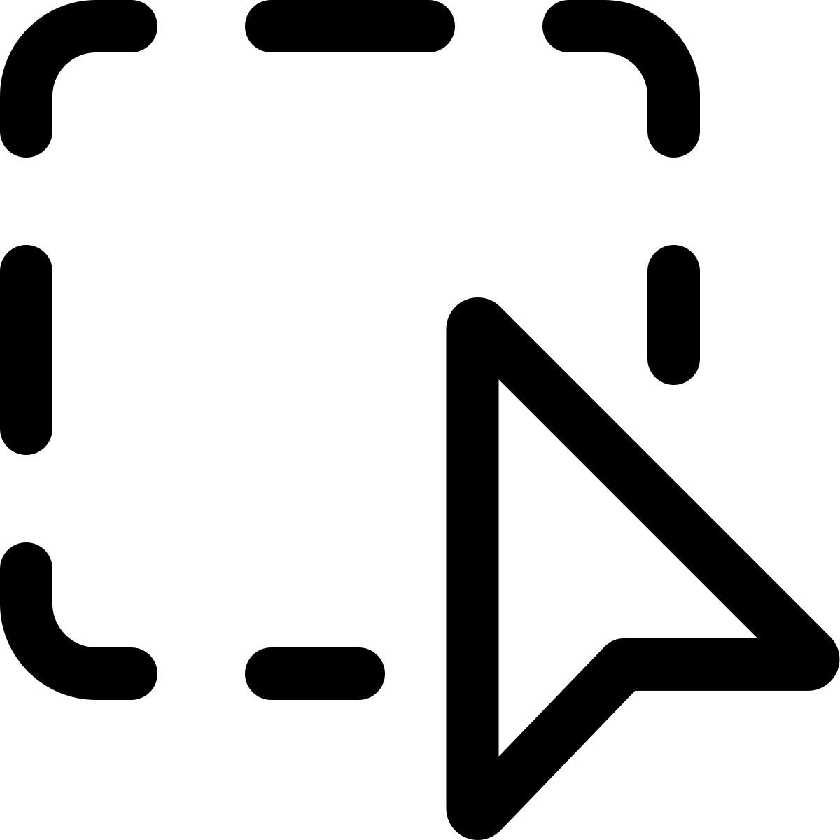 seleção de quadrados icon