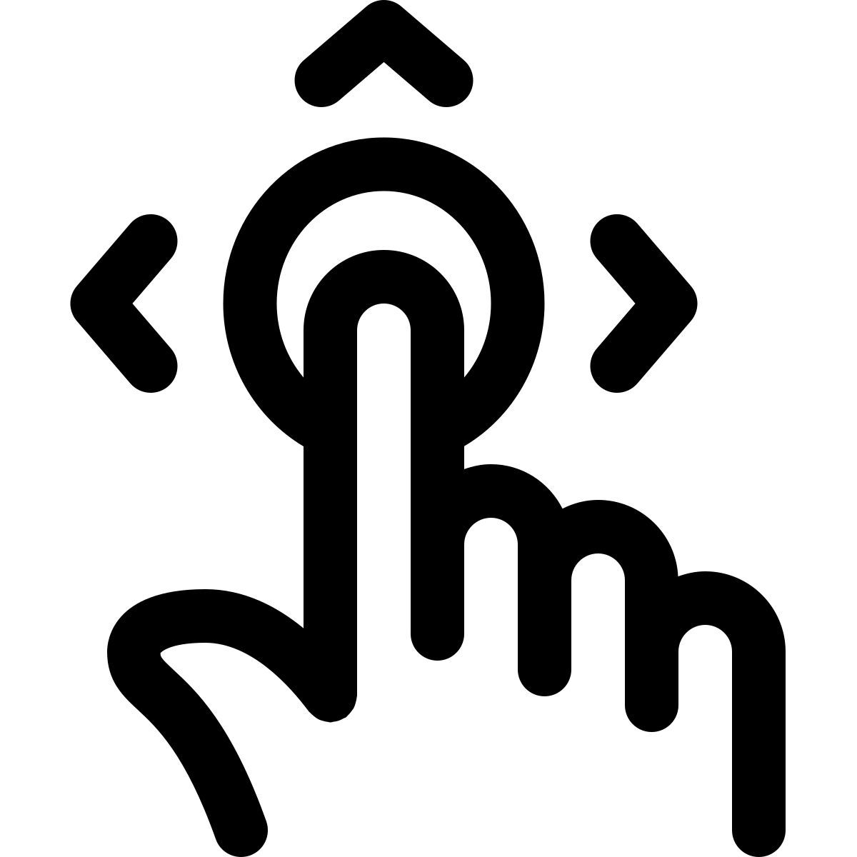 gesto di movimento icon