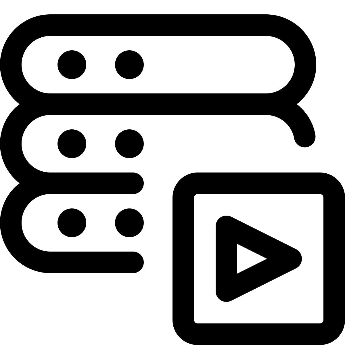 servidor de vídeo icon