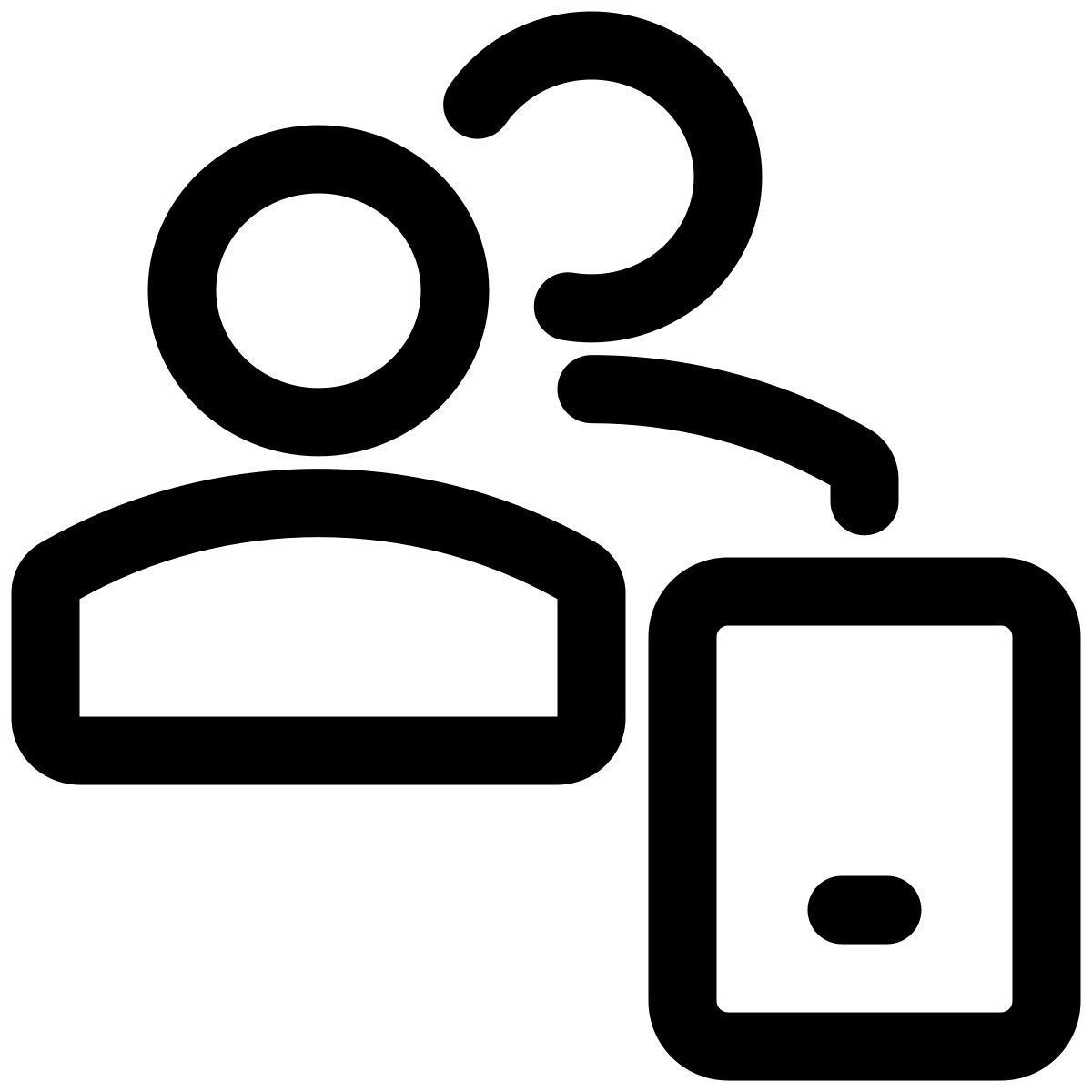 smartphone users icon