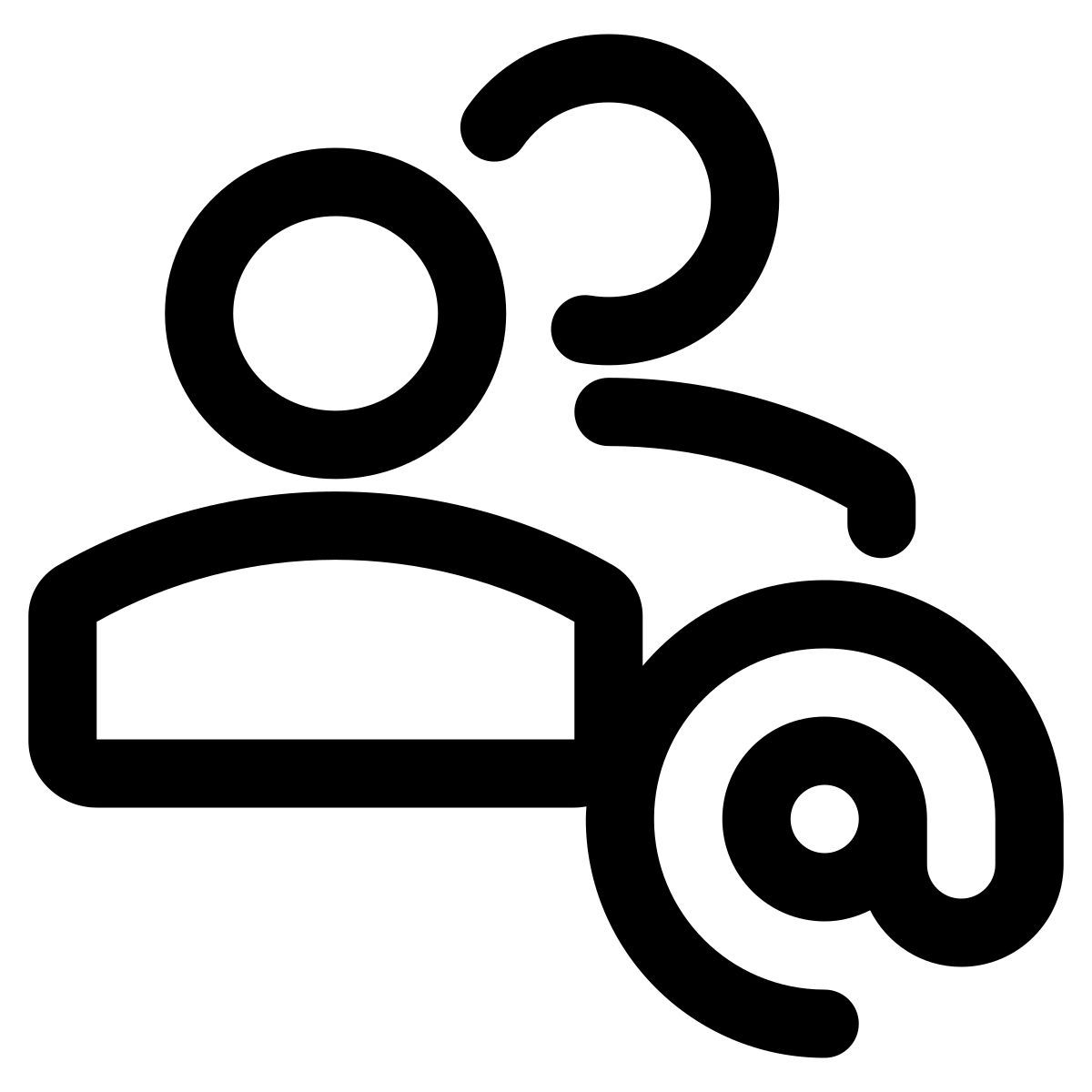 groupe de courrier électronique icon