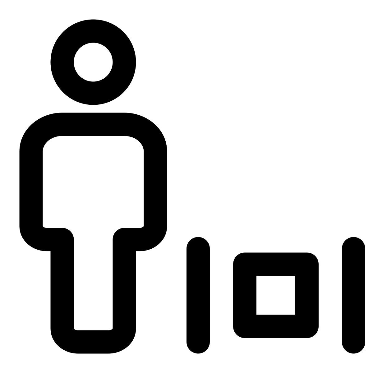 utilisateur du portail d'entreprise icon