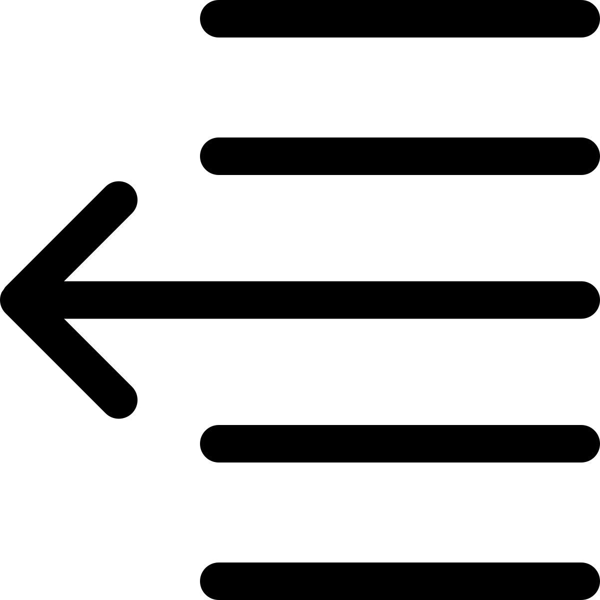 narrow document page setup text left shift arrow icon