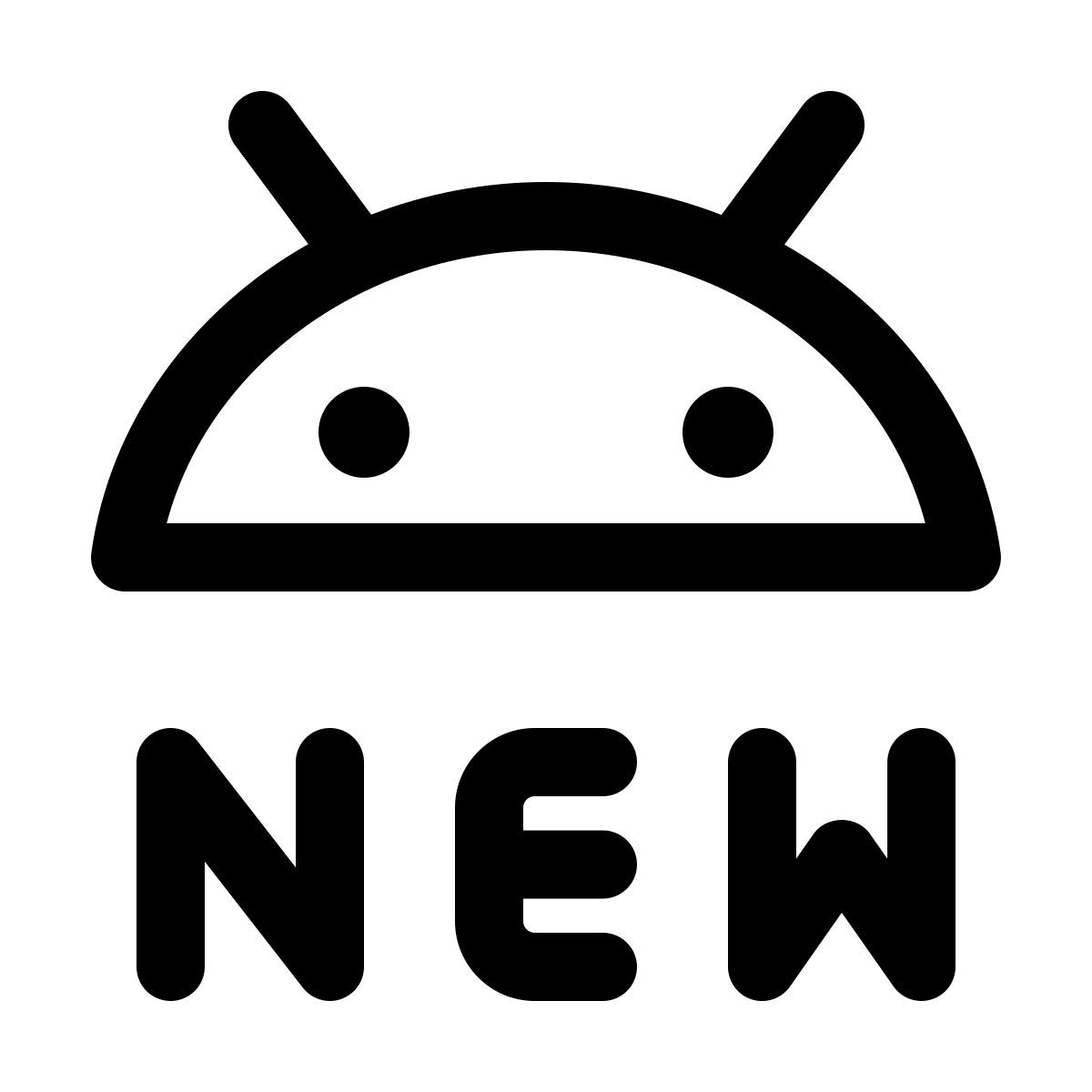 new android update icon