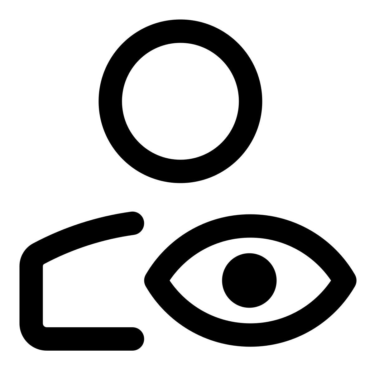 visibilidad del usuario icon
