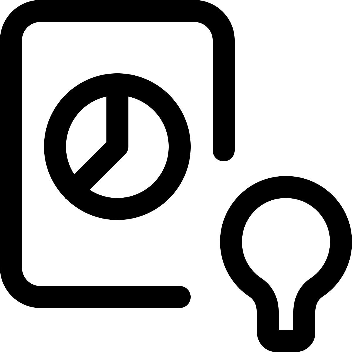 파이 차트 아이디어 icon