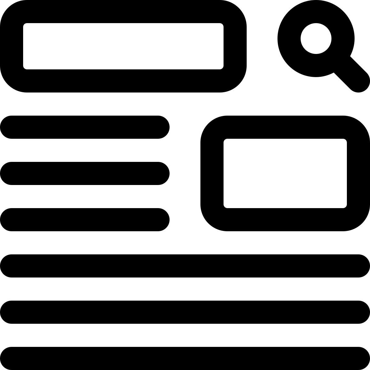 검색 결과 레이아웃 icon